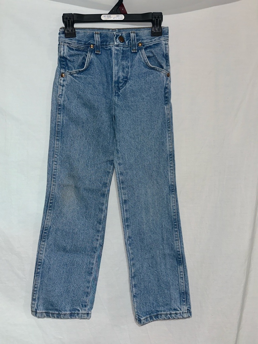 Wrangler Classic Straight Leg Blue Jeans size 7 slim